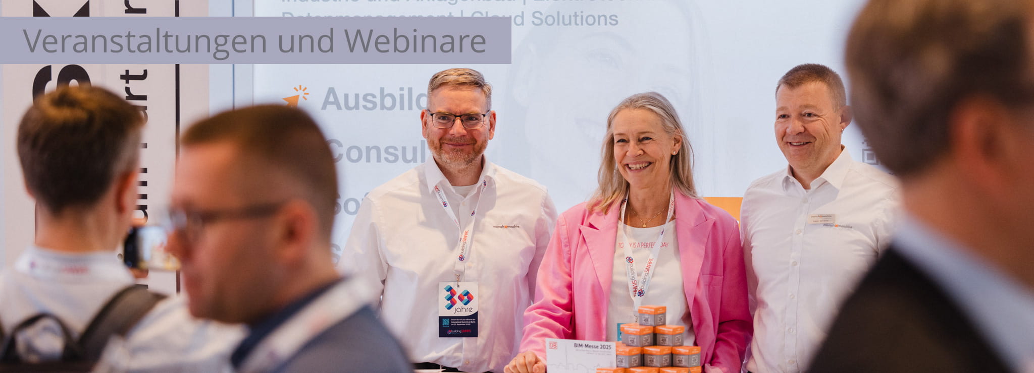 Veranstaltungen und Webinare Neu