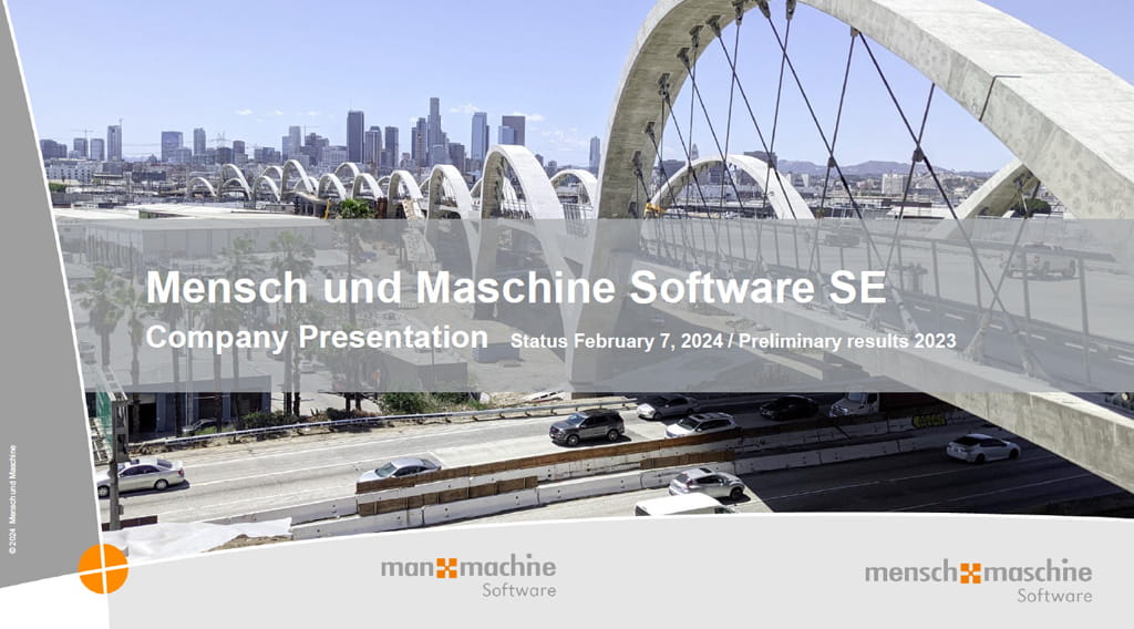 Mensch und Maschine Company Presentation February 2024