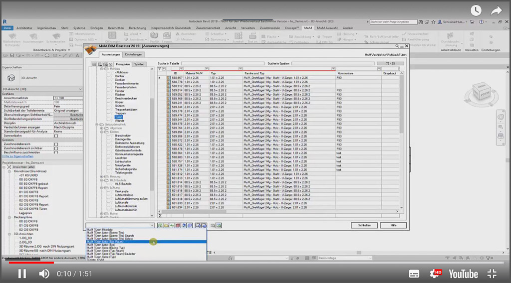Berichte anpassen und um Parameter erweitern