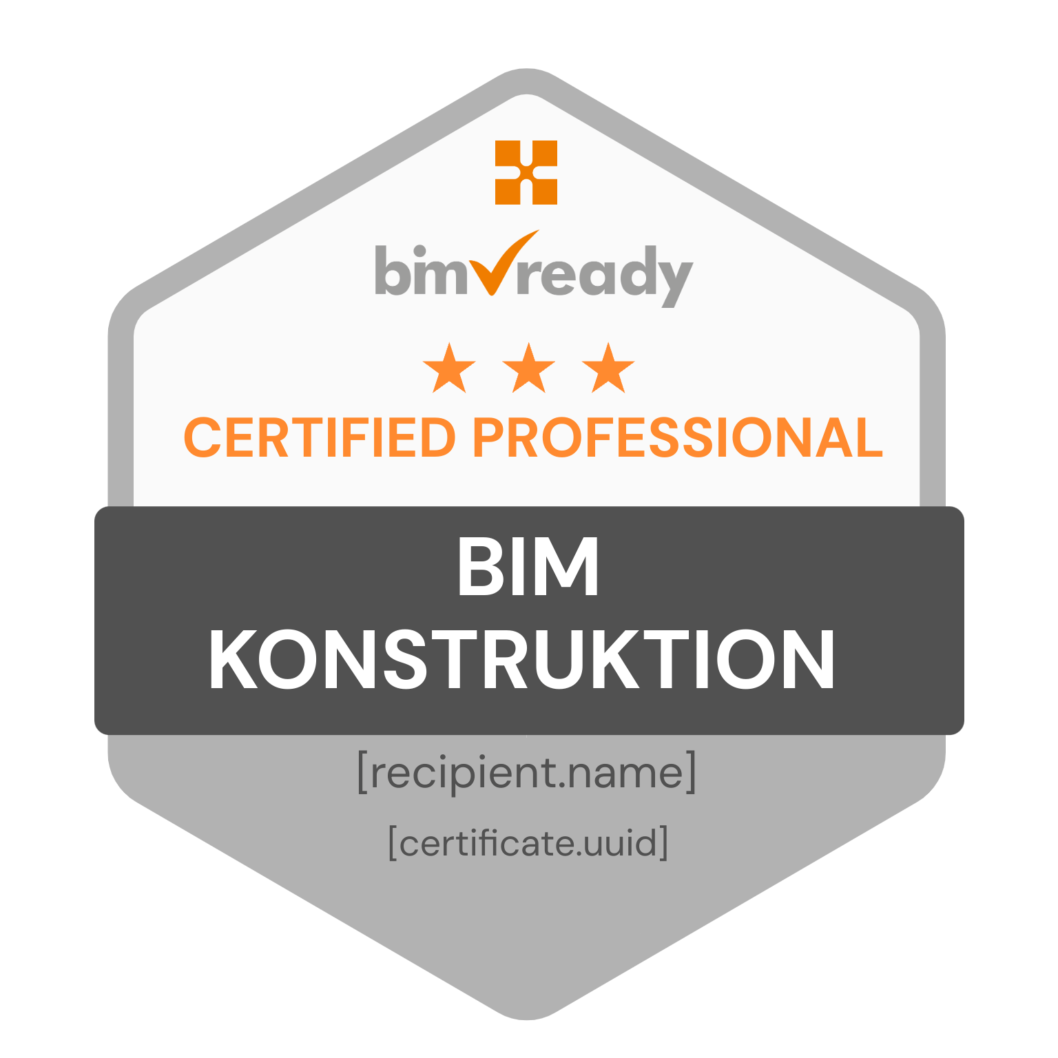 BIM Konstruktion Badge 