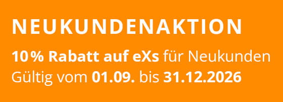 eXs Neukundenaktion 2026