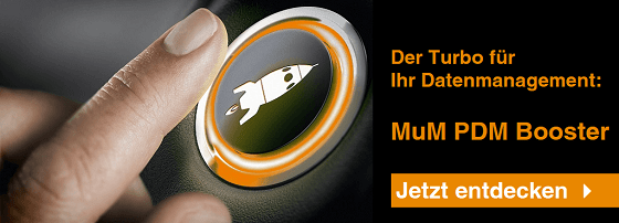 MuM PDM Booster für effizientes Datenmanagement
