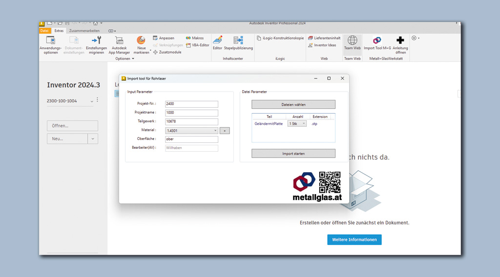 Referenz metall glas WERKSTATT GmbH