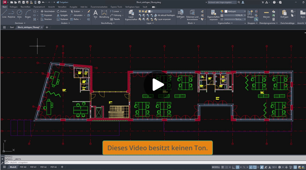 AutoCAD - Blick ins MuM e-Learning