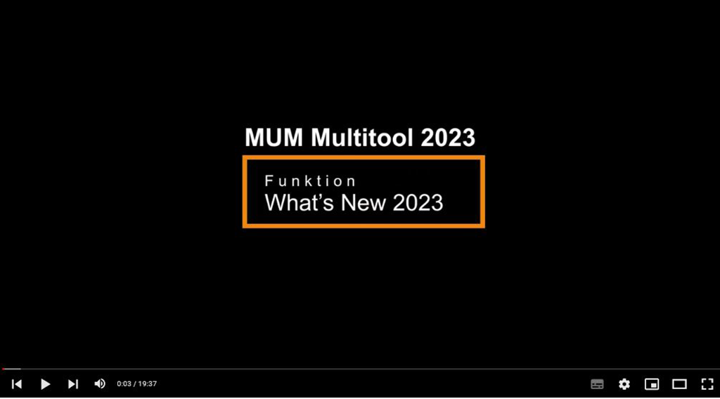 What's New - MuM Multitool 2023