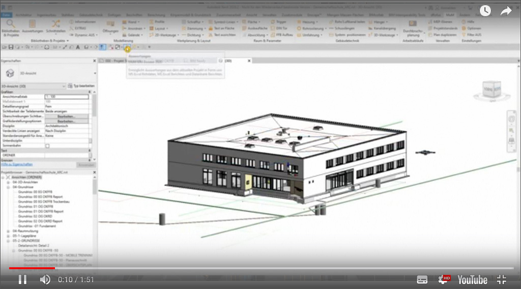 Projektname oder -nummer in Reports/Berichte integrieren